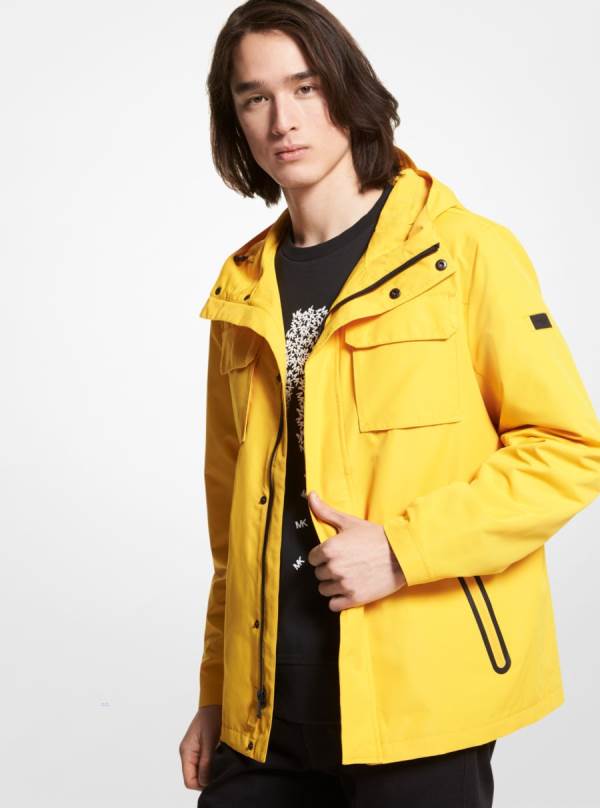 Panske Bundy Michael Kors Seattle Woven Žlté - Oblecenie Michael Kors Slevy | RGAOL-0958